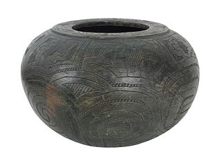Late 20th C. Brazilian Amazonian Vase
