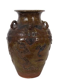 Important Ming Imperial Storage / Olive Jar