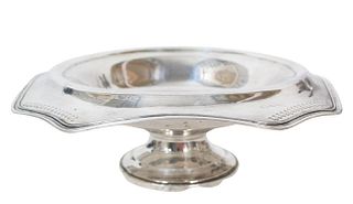 Sterling Silver Reticulated Footed Bowl