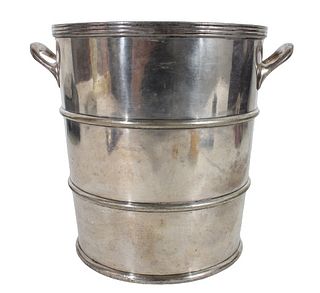 Rowley & Co Silver Soldered Ice Bucket/Wine Cooler