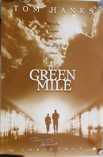 The Green Mile Movie Poster, Autographed