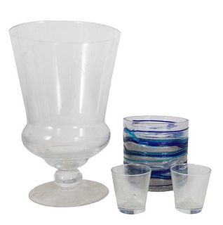 Collection of Four Misc Glass Pieces