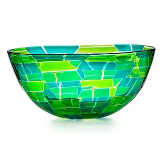 ERCOLE BAROVIER Parabolici glass bowl