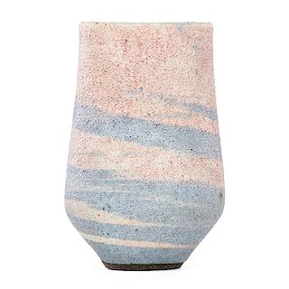 LUCIE RIE Glazed stoneware vase