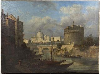 Artist Unknown, (19th century), View of Rome