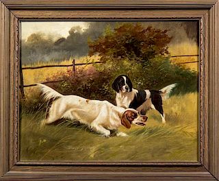 Artist Unknown, (20th century), Two Dogs