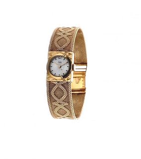 Vintage 18k yellow Gold lady Watch