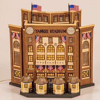 A Porcelain Illuminated Yankee Stadium