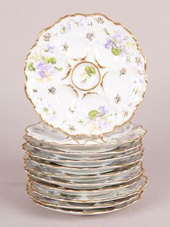 Charles Ahrenfeldt Limoges Oyster Plates
