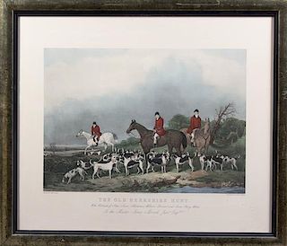 John Goode, (British, 19th century), The Old Berkshire Hunt