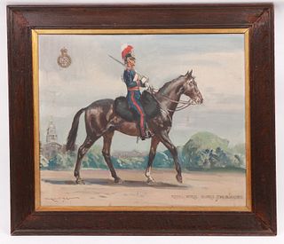 Reginald Mills (British, 1896 - 1950) Horse Guard