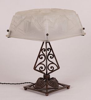 A French Art Deco Table Lamp