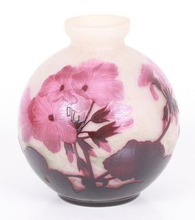 A French Cameo Glass Vase by Andre Delatte