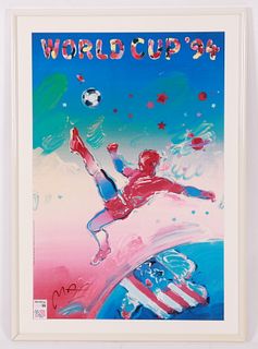 Peter Max, World Cup '94, Poster