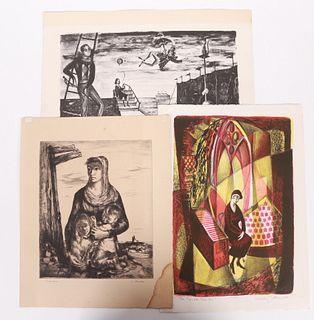 Social Realist Prints, Shirley Tattersfield, Etc.