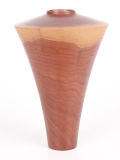 Alan Ritzman, Turned Walnut Vase