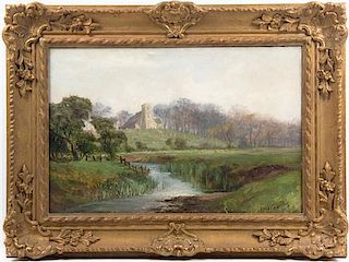 Frank Thomas Carter, (British, 1853-1934), Landscape