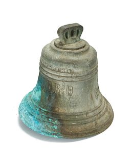 A large bronze bell