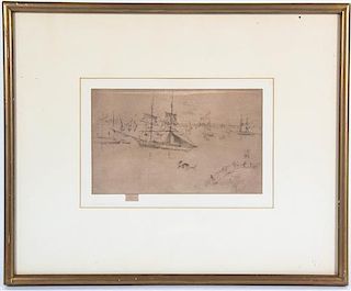 * After James Abbott McNeill Whistler, (American, 1834-1903), Lagoon Noon, 1879-80