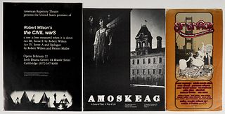 Concert Exhibition Posters (Circa 1970's)
