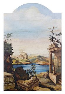Artist Unknown, (Italian School, Late 18th/Early 19th century), Architectural Landscape View
