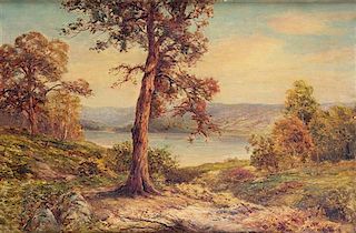Ernest Walbourn, (British, 1872-1927), Woodlands Scene