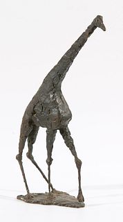 ALOIS HEIDEL  (Vienna 1915 - 1990 Vienna)  Giraffe, 1951 