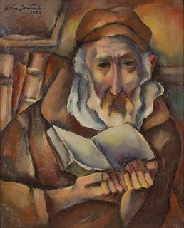 BORIS DEUTSCH  (Krasnogorsk 1892 - 1978 Los Angeles)  Rabbi, 1925 