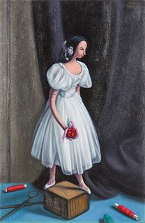 AIMÉ BARRAUD  (La Chaux-de-Fonds 1902 - 1954 Neuenburg)  The white Doll 
