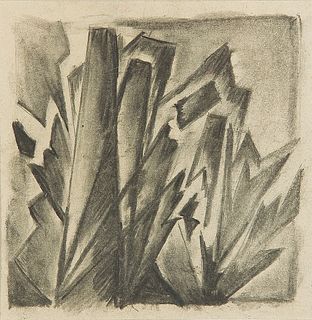 PAUL KIRNIG  (Bielitz 1891 - 1955 Vienna)  Crystalline Shapes 