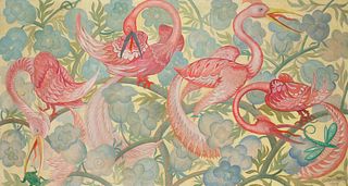 HERBERT GURSCHNER  (Innsbruck 1901 - 1975 London)  Flamingos, 1938 