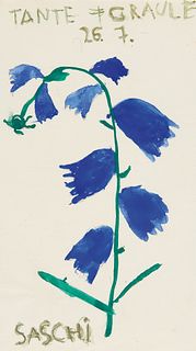 OSKAR LASKE  (Czernowitz 1874 - 1951 Vienna)  Flower for Saschi 