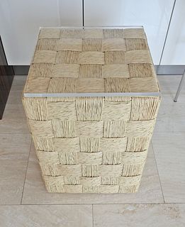 HARVEY PROBBER PAPER CORD SIDE TABLE