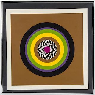 * Malka, (20th century), Untitled (circles)