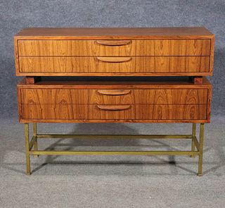 HARVEY PROBBER ROSEWOOD SILVER CHEST