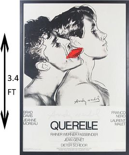 Andy Warhol Querelle Grey Print