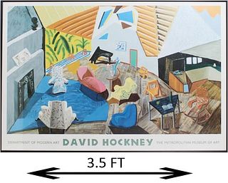 Metropolitan Museum of Art David Hockney Poster