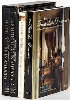 * A Group of Books Pertaining to Architecture and Interior Design,