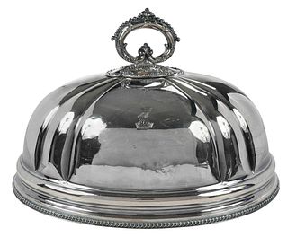 Old Sheffield Plate Domed Entree Cover