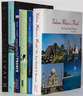 * A Group of Books Pertaining to Travel,
