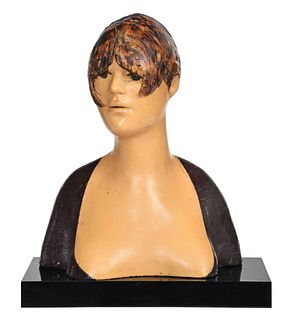 Frank Gallo Painted Cast Polyester Bust 