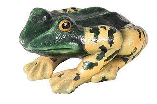 J. Hatfield Papier Mache Frog