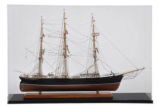 Magdala Ship Model in Case