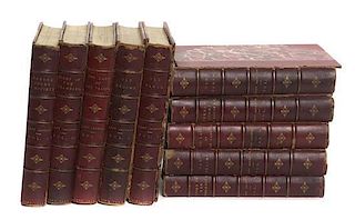 CATHERINE CHARLOTTE, LADY JACKSON. The Works. London: Richard Bentley and Son, 1878-1888. 10 vols.