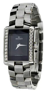 Movado Stainless Steel Watch 
