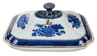 Chinese Export Fitzhugh Porcelain Tureen