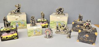 A collection of Tudor Mint pewter figures - 14 Dark Secrets, 8 JRR Tolkien (4 large and 4 small), an