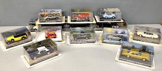 A collection of James Bond cars, including Skyfall, Goldfinger and Goldeneye, all boxed, (48 in tota