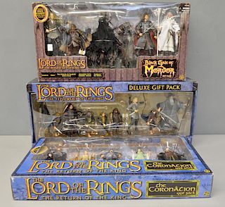 Lord of the Rings, The Coronation Gift Pack of 5 action figures, the Fellowship of the Ring deluxe g