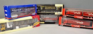 Corgi Limited Edition Guinness lorry, 2 Norbert lorries, a Road Transport Heritage lorry and two oth